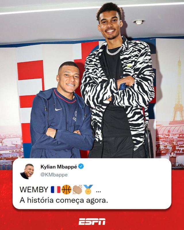 足球在线直播-金字招牌！文班亚马和姆巴佩刺激巴黎奥运门票销售